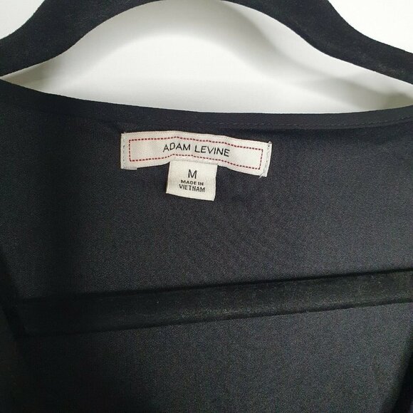 NWT Adam Levine Dress Long Bell Sleeve V-Neck M - Picture 7 of 8